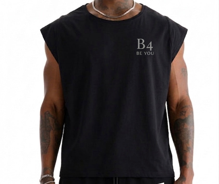 B4 Be You Sleeveless T-Shirt for Men