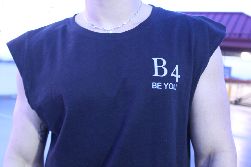 B4 Be You Sleeveless T-Shirt for Men