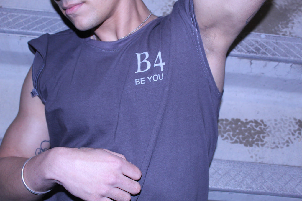 B4 Be You Sleeveless T-Shirt for Men